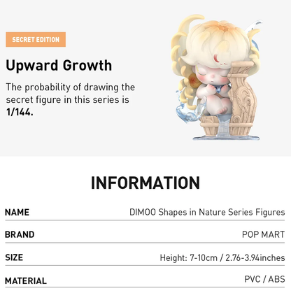POP MART DIMOO Shapes in Nature Series Figures Blind Box