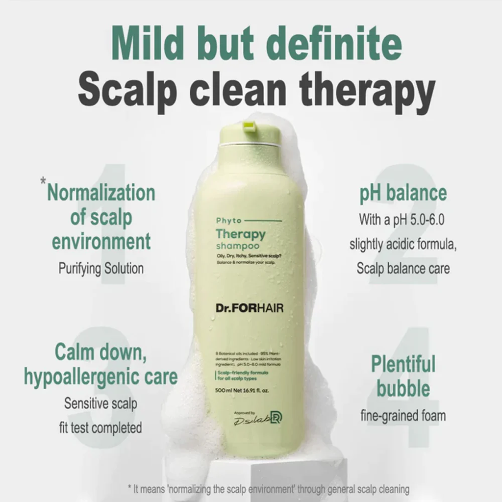 Dr.FORHAIR Phyto Therapy Shampoo 500 ml