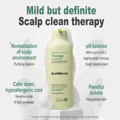 Dr.FORHAIR Phyto Therapy Shampoo 500 ml
