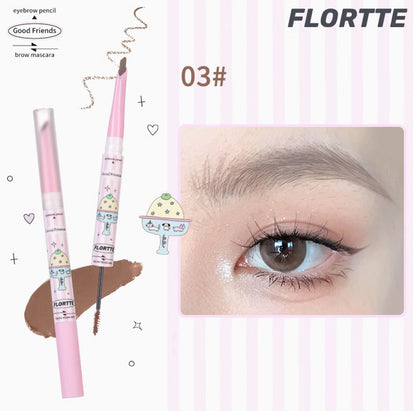 FLORTTE Good Friends Club 眉笔和眉毛膏 1 克
