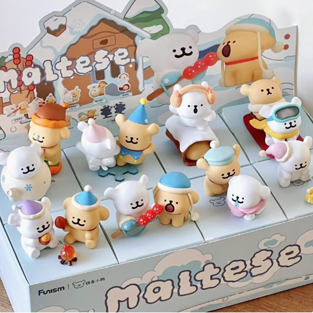 FUNISM Maltese Cuddly Moments Series Blind Box 1 pc