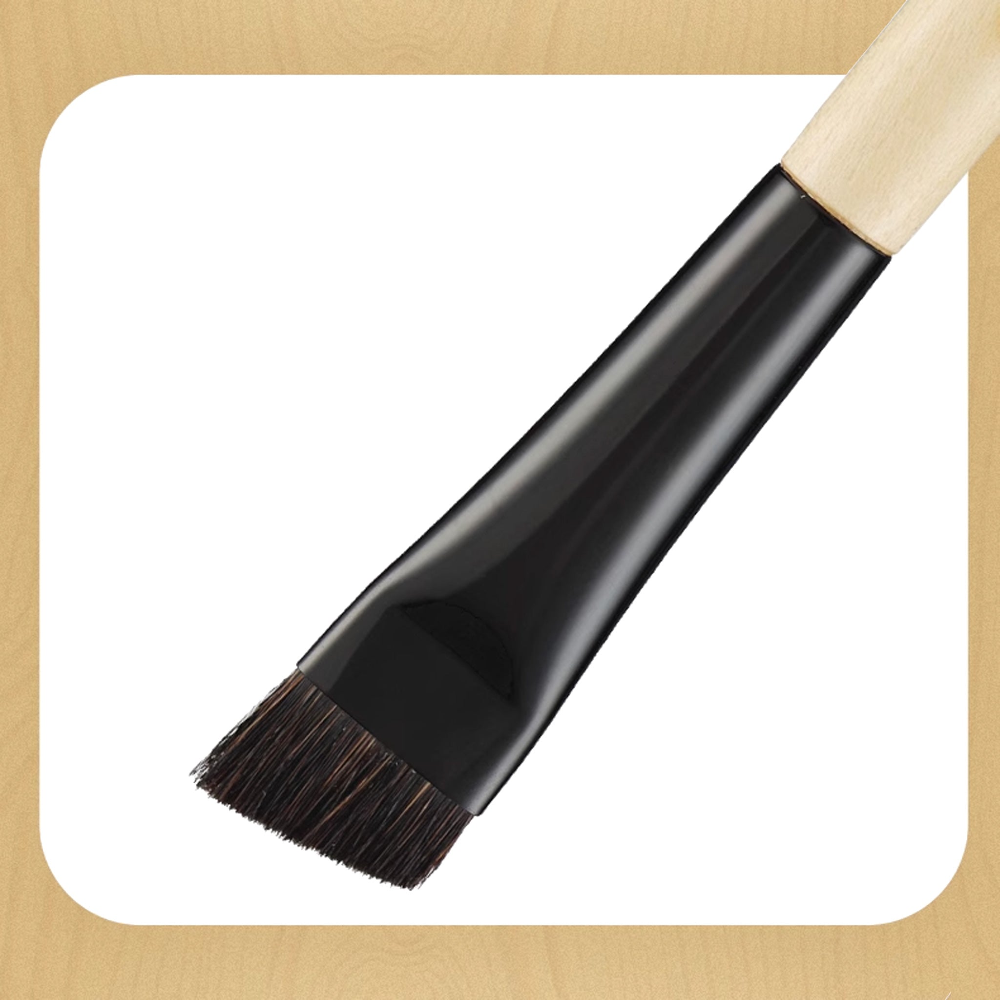 FiX White Maple BYE Series Extra-Large Wool Eyebrow Brush F18