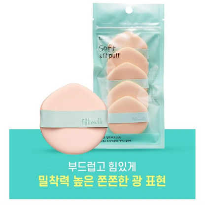 Fillimilli SOFT&amp;FIT PUFF 5pcs