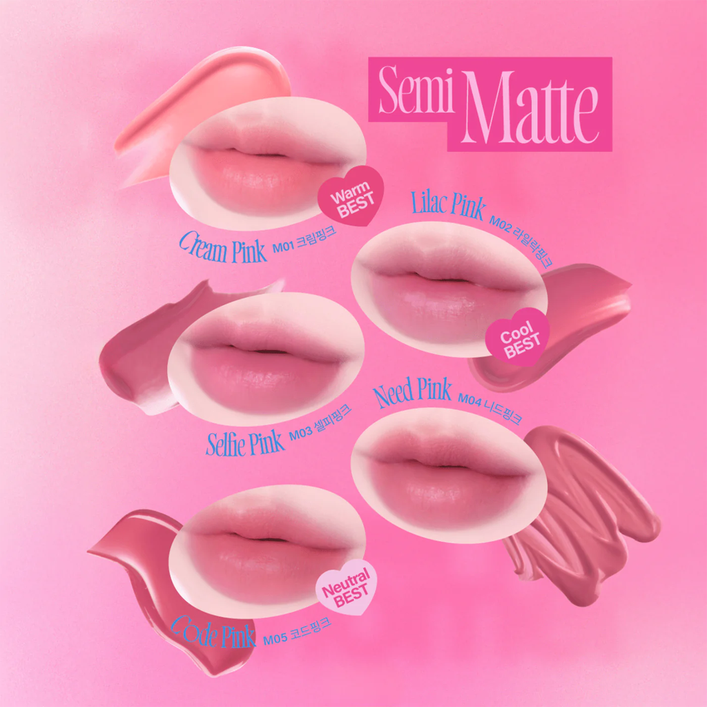 Fwee Pink Obsession Stay-Fit Lip Tint 3.8 g