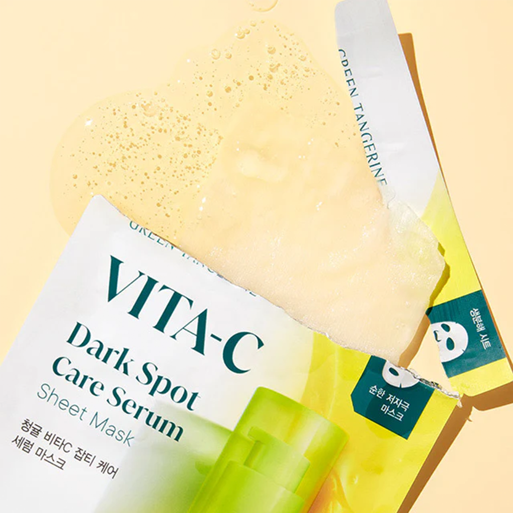 GOODAL Green Tangerine Vita C Dark Spot Care Serum Mask 1pc