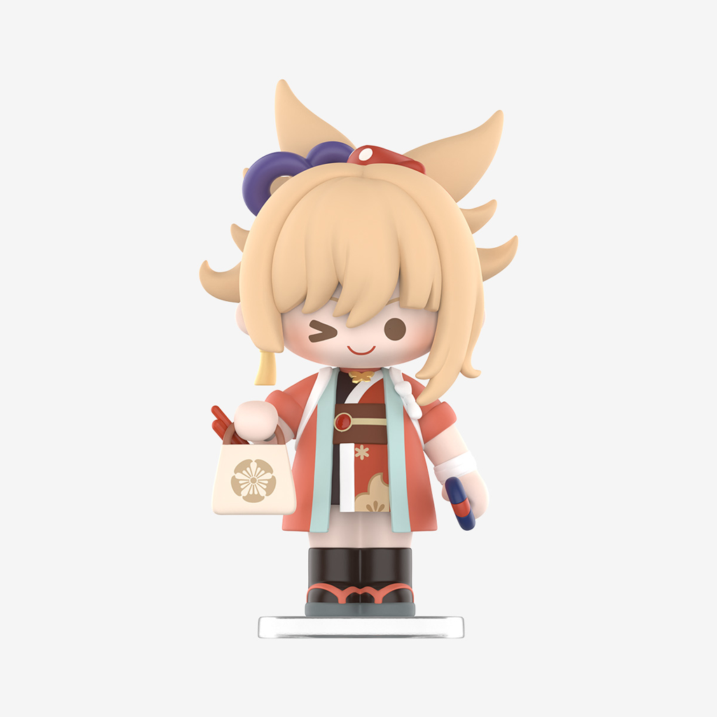 POP MART Genshin Impact Dress-Up Dreams Themed Chibi Series Figures Blind Box