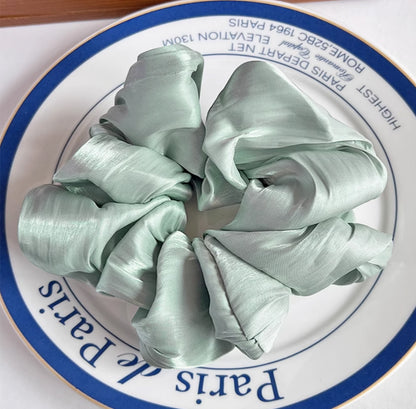 Glitter Wavy Solid Color Hair Rope