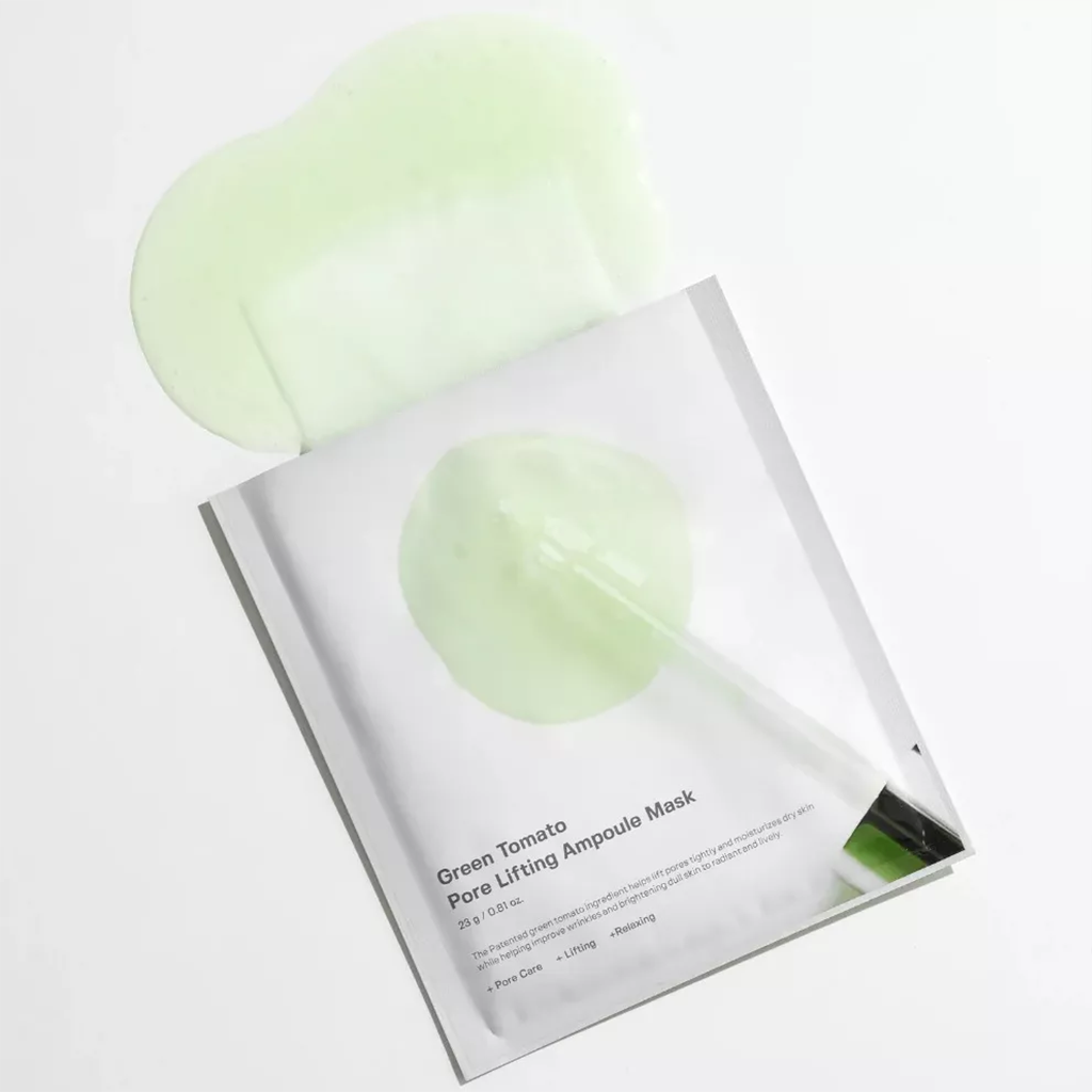 Green Tomato Pore Lifting Ampoule Mask 1pc