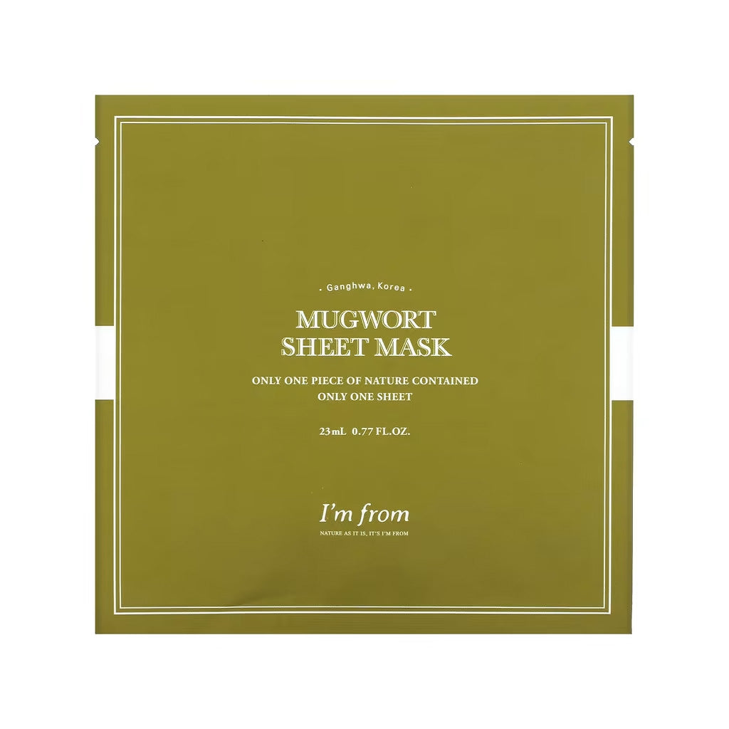 I'm from Mugwort Sheet Mask
