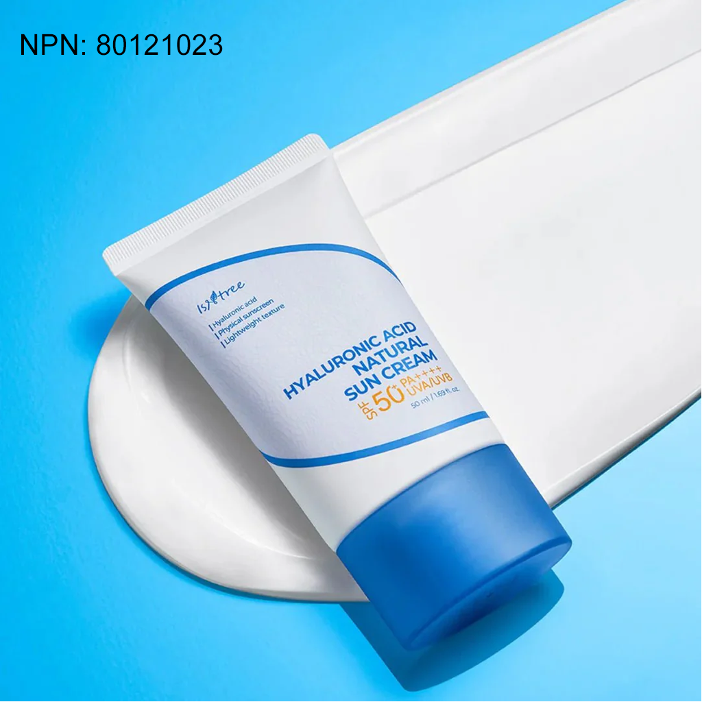 IsNtree Hyaluronic Acid Natural Sun Cream SPF50+ 50 ml