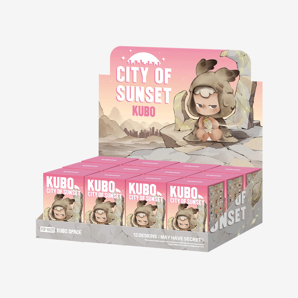 POP MART KUBO City of Sunset Series Figures Blind Box