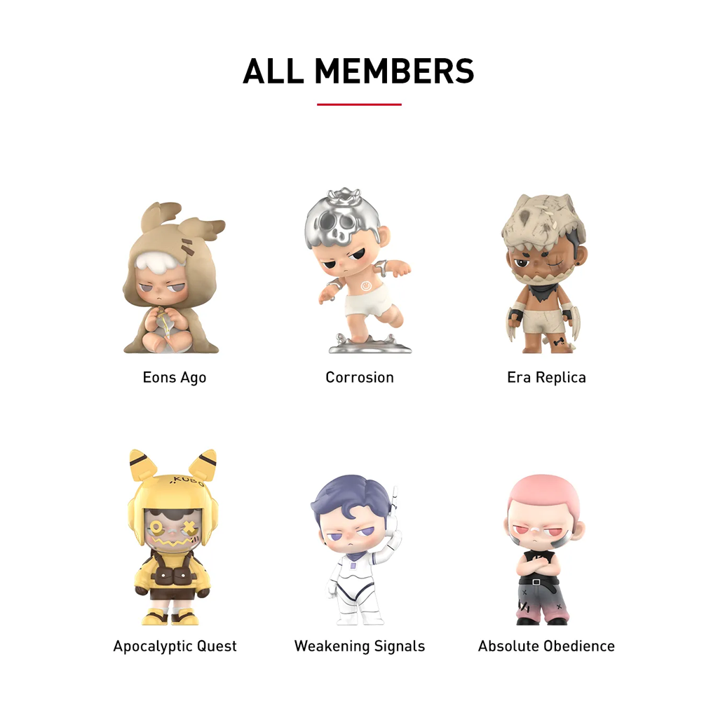 POP MART KUBO City of Sunset Series Figures Blind Box