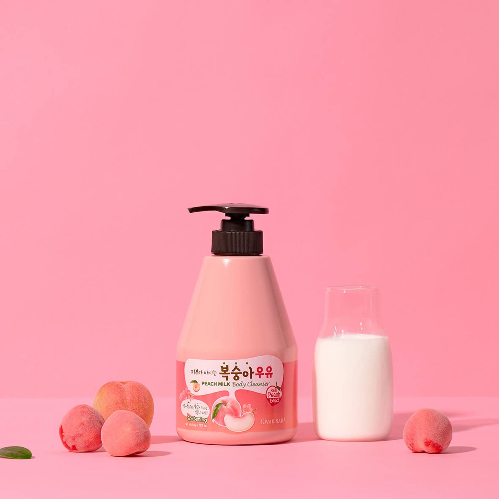 KWAILNARA Peach Milk Body Cleanser 560 ml