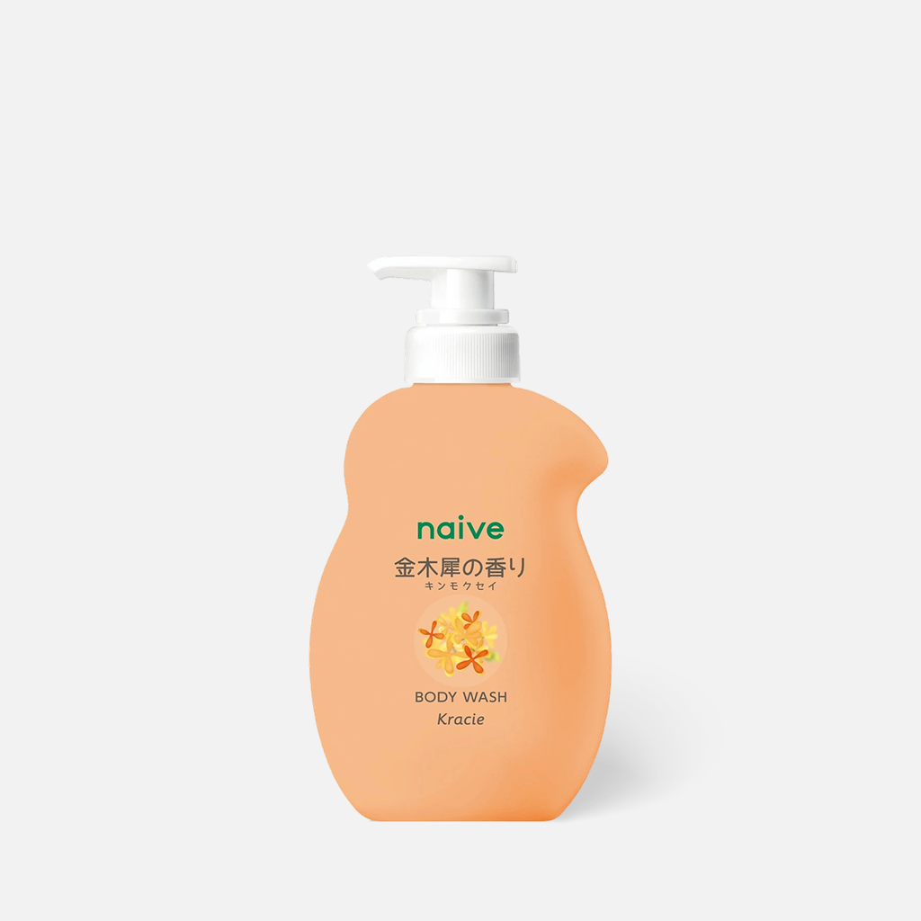 Kracie Naive Body Soap Kinmokusei Pump