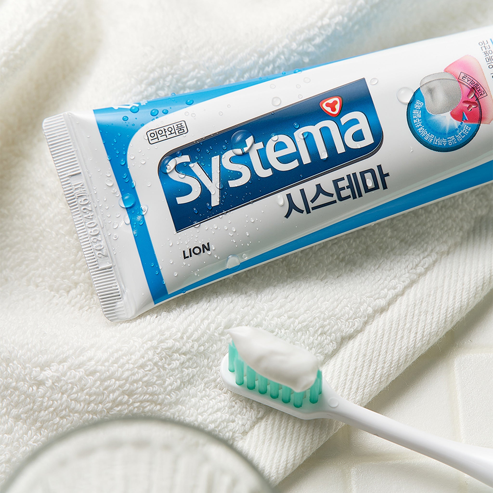 LION Systema 牙膏冰薄荷阿尔法 120 克