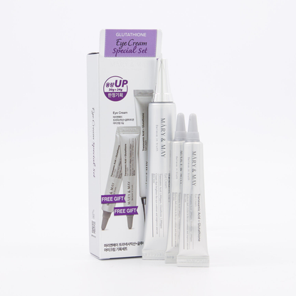 Mary & May Glutathione Eye Cream Special Set LAMOUR Beauty & Life Mary & May Glutathione Eye Cream Special Set LAMOUR Beauty & Life