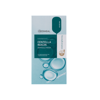 MEDIHEAL Centella Niacin Ampoule Mask 10 pcs