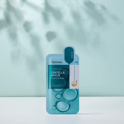 MEDIHEAL Centella Niacin Ampoule Mask 10 pcs