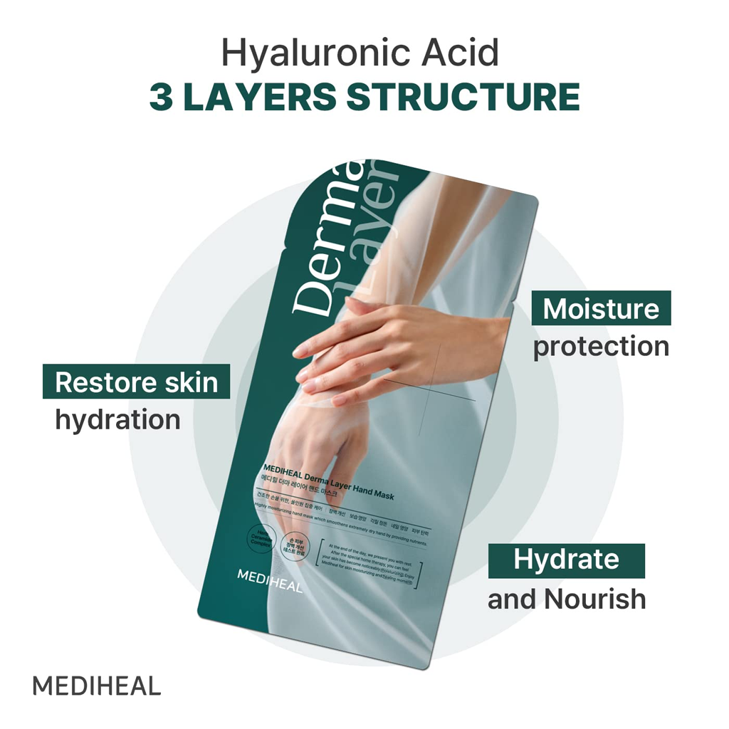 MEDIHEAL Derma Layer 手膜 5 片