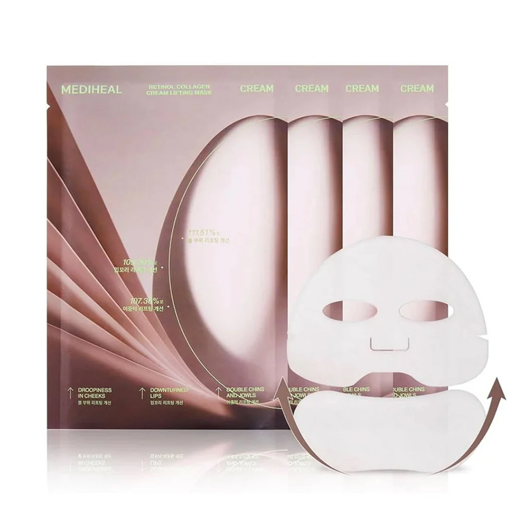MEDIHEAL Retinol Collagen Ampoule Lifting Mask
