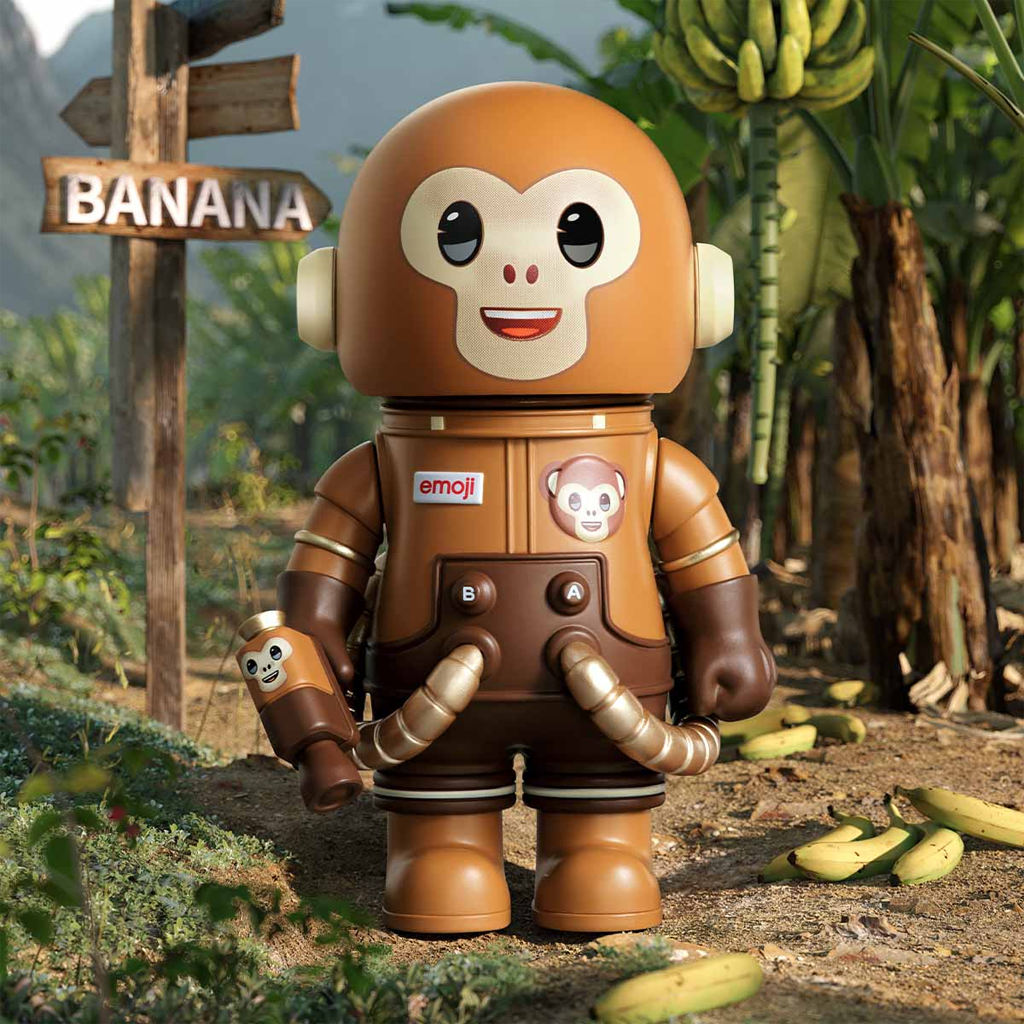 POP MART MEGA SPACE MOLLY 100% × emoji Series Blind Box