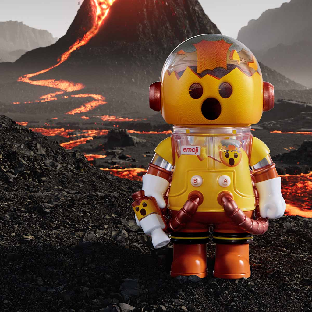 POP MART MEGA SPACE MOLLY 100% × emoji Series Blind Box