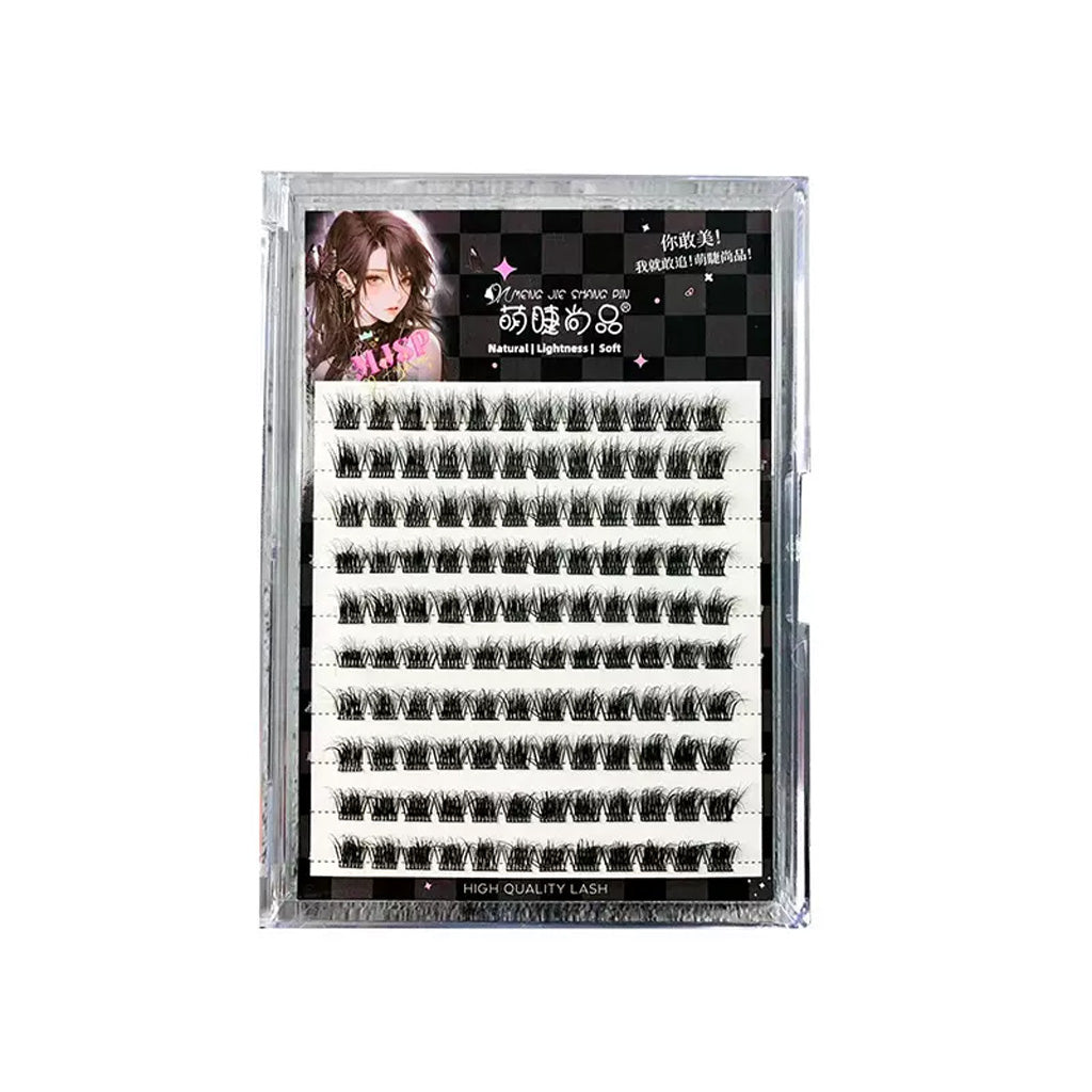 MJSP 毛绒感5D婴儿弯假睫毛SR07