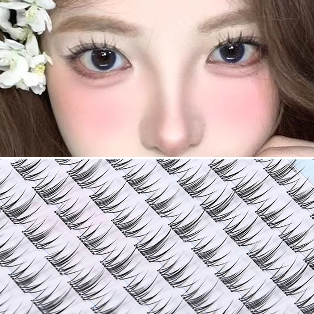MJSP Glue-Free Camellia False Eyelashes 10 Rows
