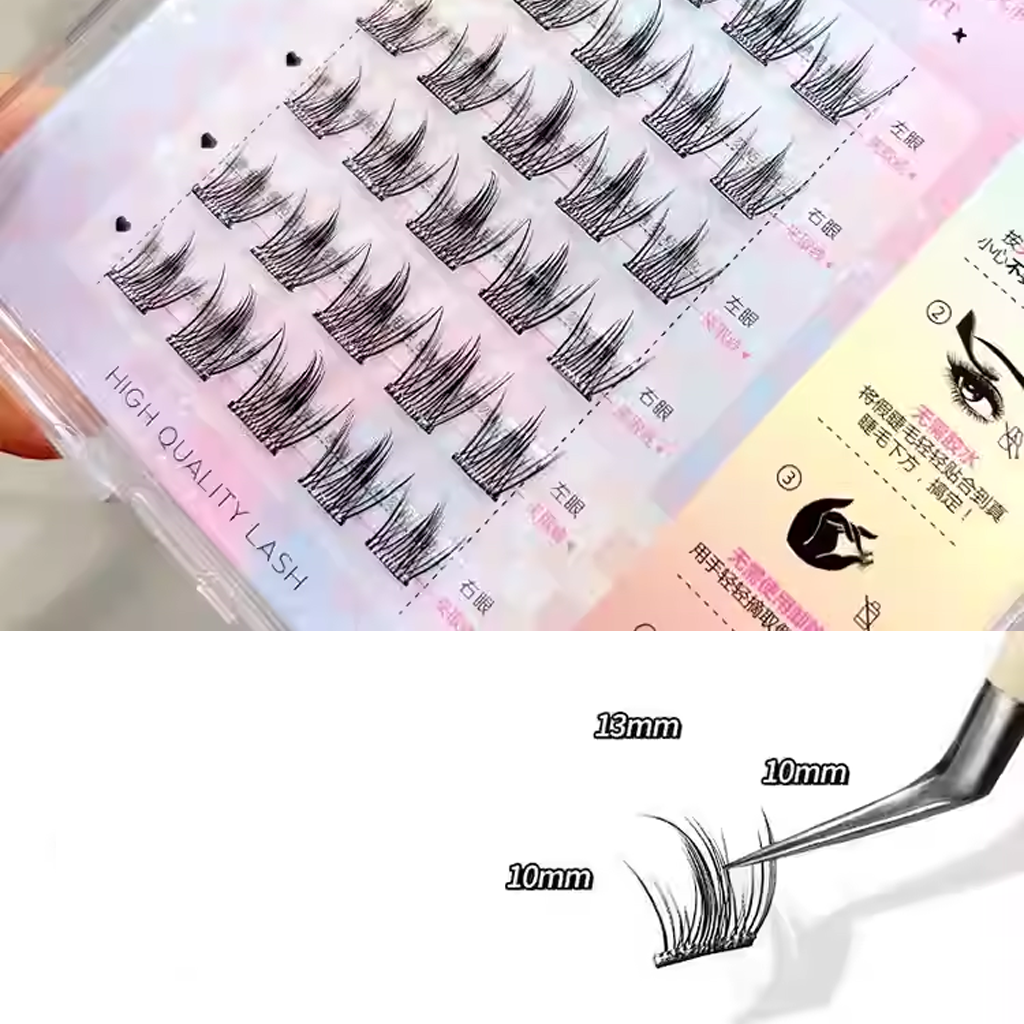 MJSP 萌睫尚品免胶水免卸自粘假睫毛-满天星