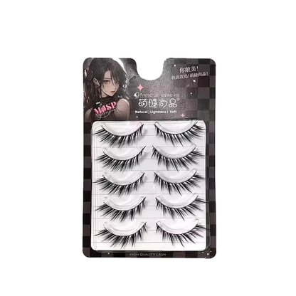 MJSP Lazy Foxtail False Eyelashes 5 pairs
