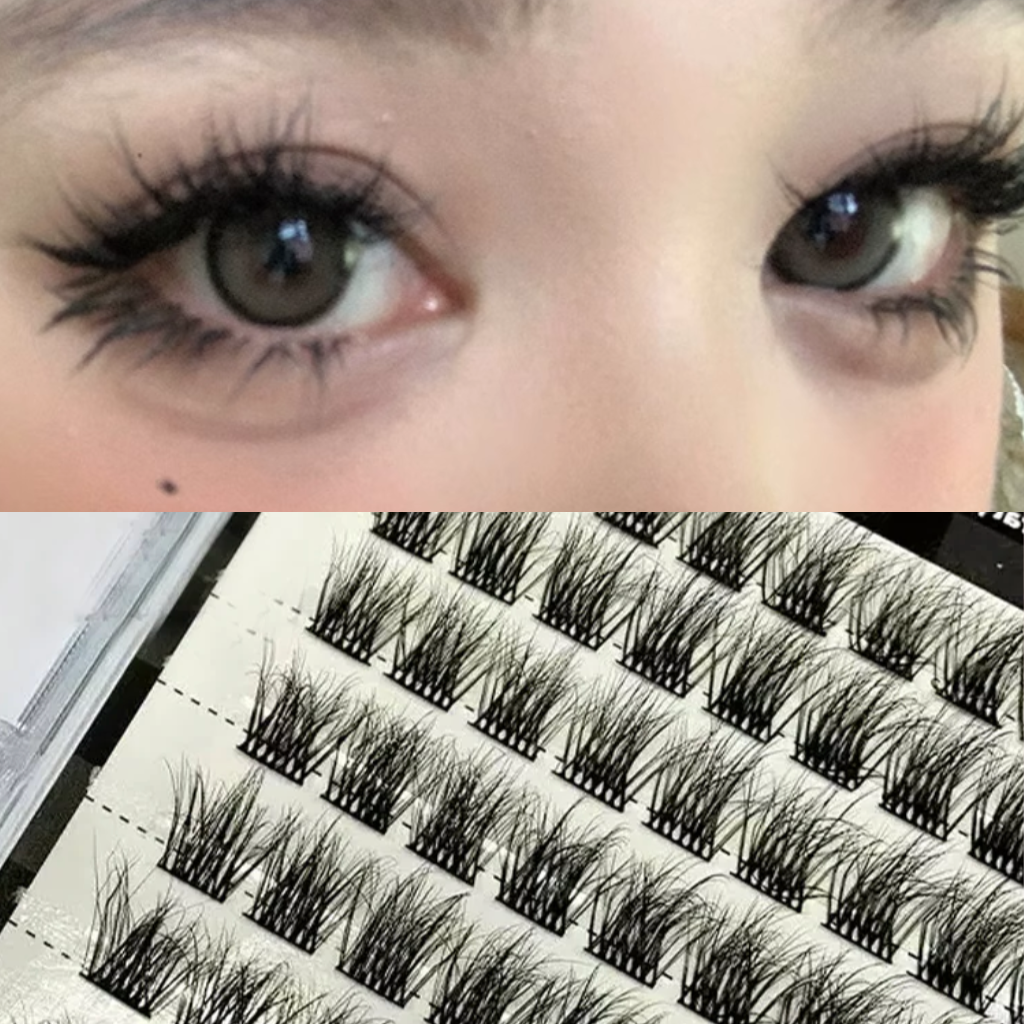 MJSP 毛绒感5D婴儿弯假睫毛SR07