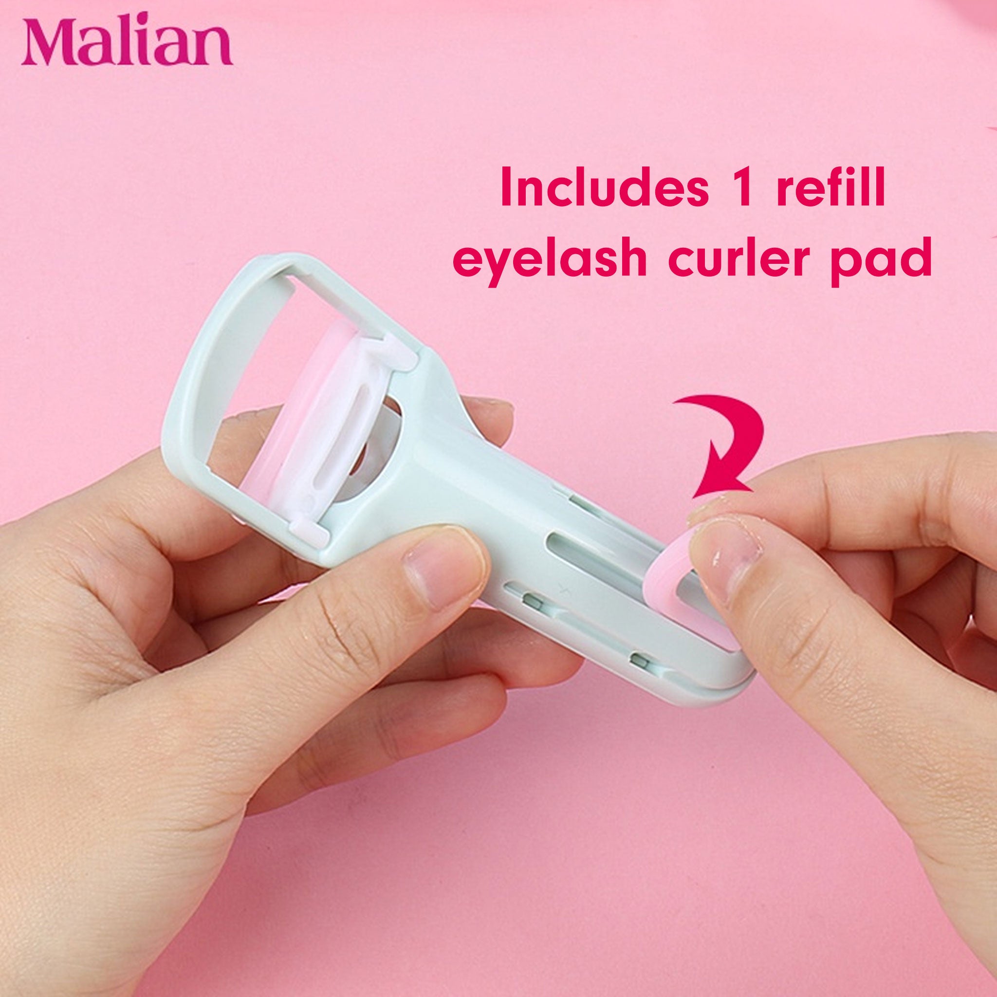 Malian Wide angle&Local Eyelash Curler 2pcs