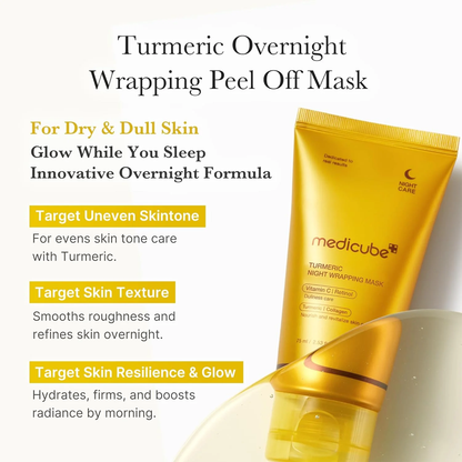 Medicube Kojic Acid Turmeric Night Wrapping Mask 75 ml