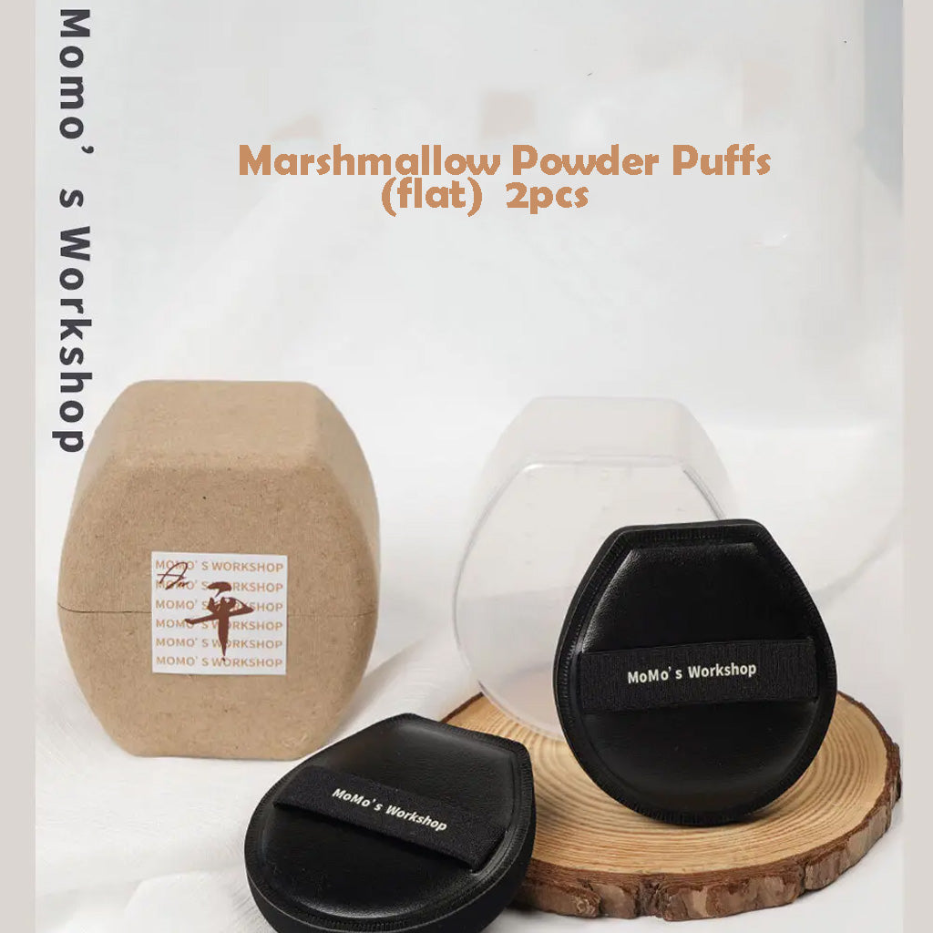 Momo's Workshop Marshmallow Powder Flat Puffs 2pcs