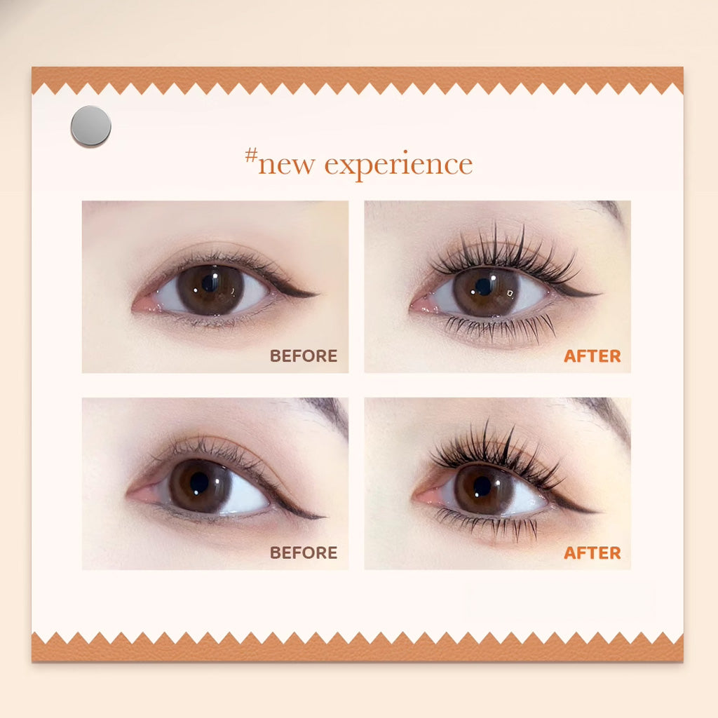 MR.WISH Glue-Free False Eyelashes - Double-pointed Lamb Horns