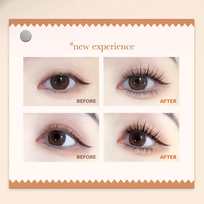 MR.WISH Glue-Free False Eyelashes - Double-pointed Lamb Horns