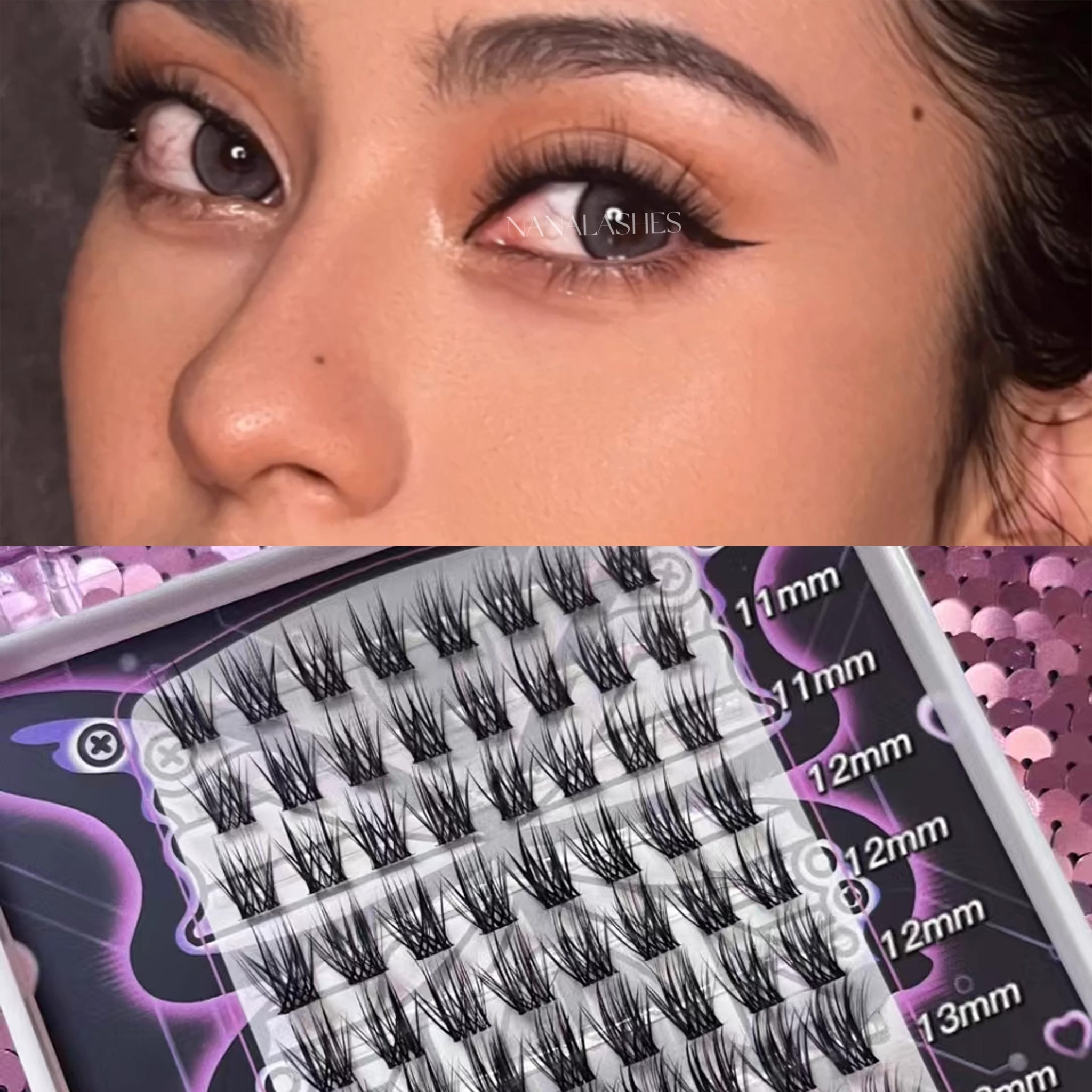 NANALASHES Thai-Style False Eyelashes