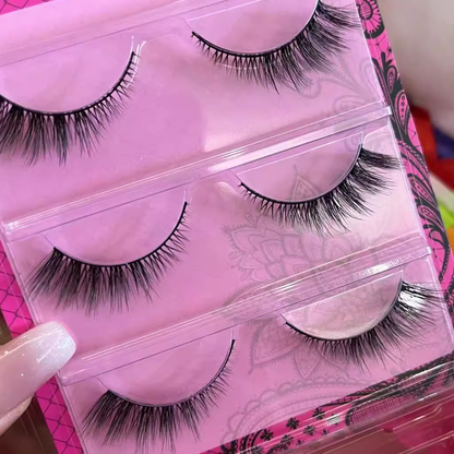 NANLASHES新品「天使猫」J翘婴儿弯少女无辜感假睫毛 3 对