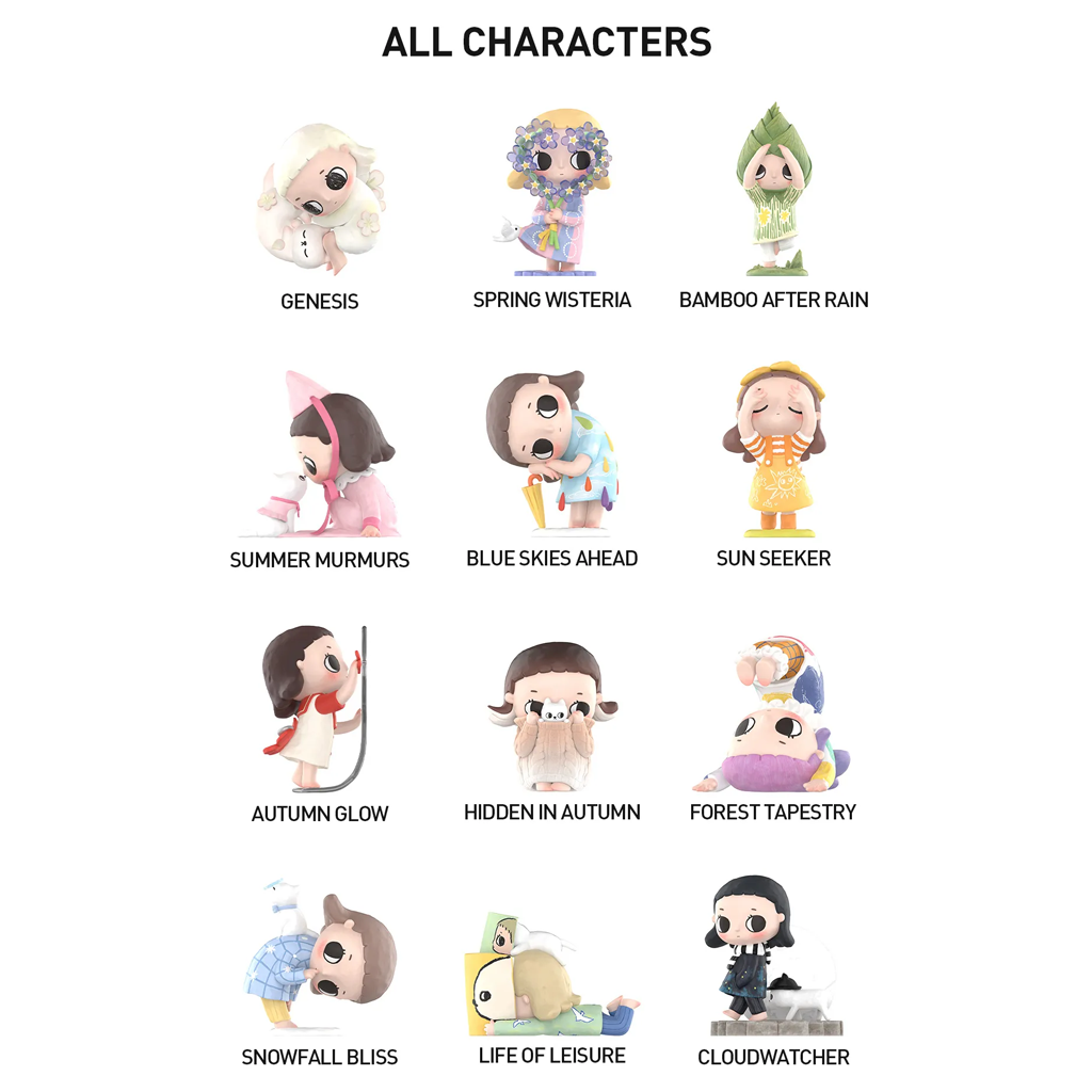 POP MART Nyota I Am the Seasons Series Figures Blind Box
