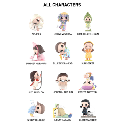 POP MART Nyota I Am the Seasons Series Figures Blind Box