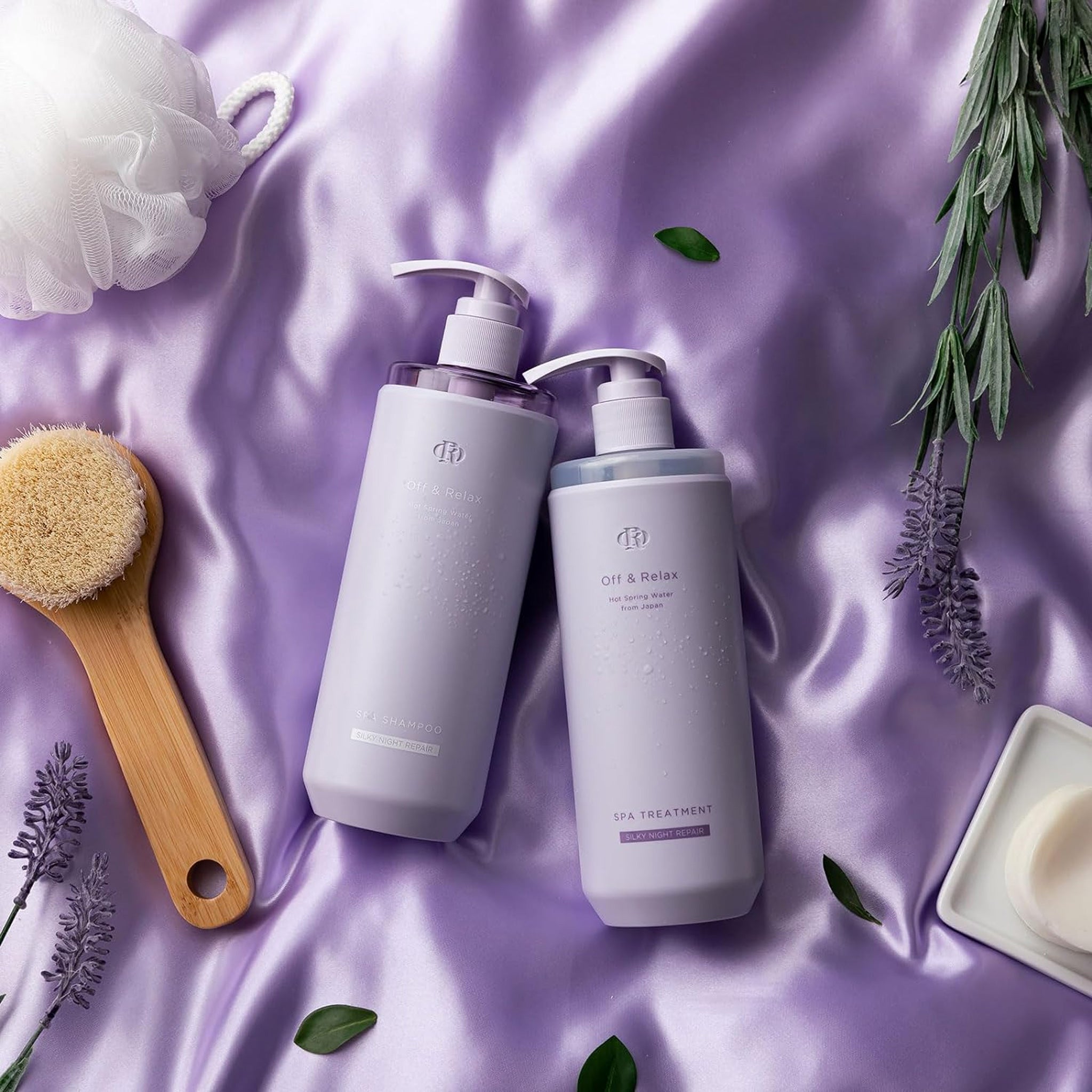 Off & Relax Spa Silky Night Repair Treatment 460ml