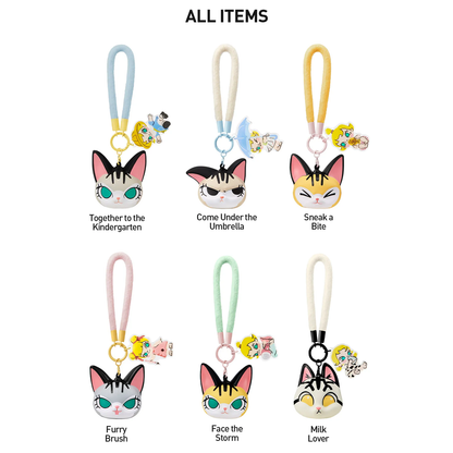 POP MART Baby Molly &amp; Baby Tabby Series - Squishy Charm Blind Box