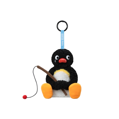 POP MART Baby Molly × Pingu Happy Fishing Series-Vinyl Plush Pendant Blind Box