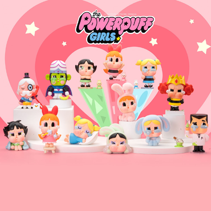 POP MART CRYBABY × Powerpuff Girls Series Figures Blind Box