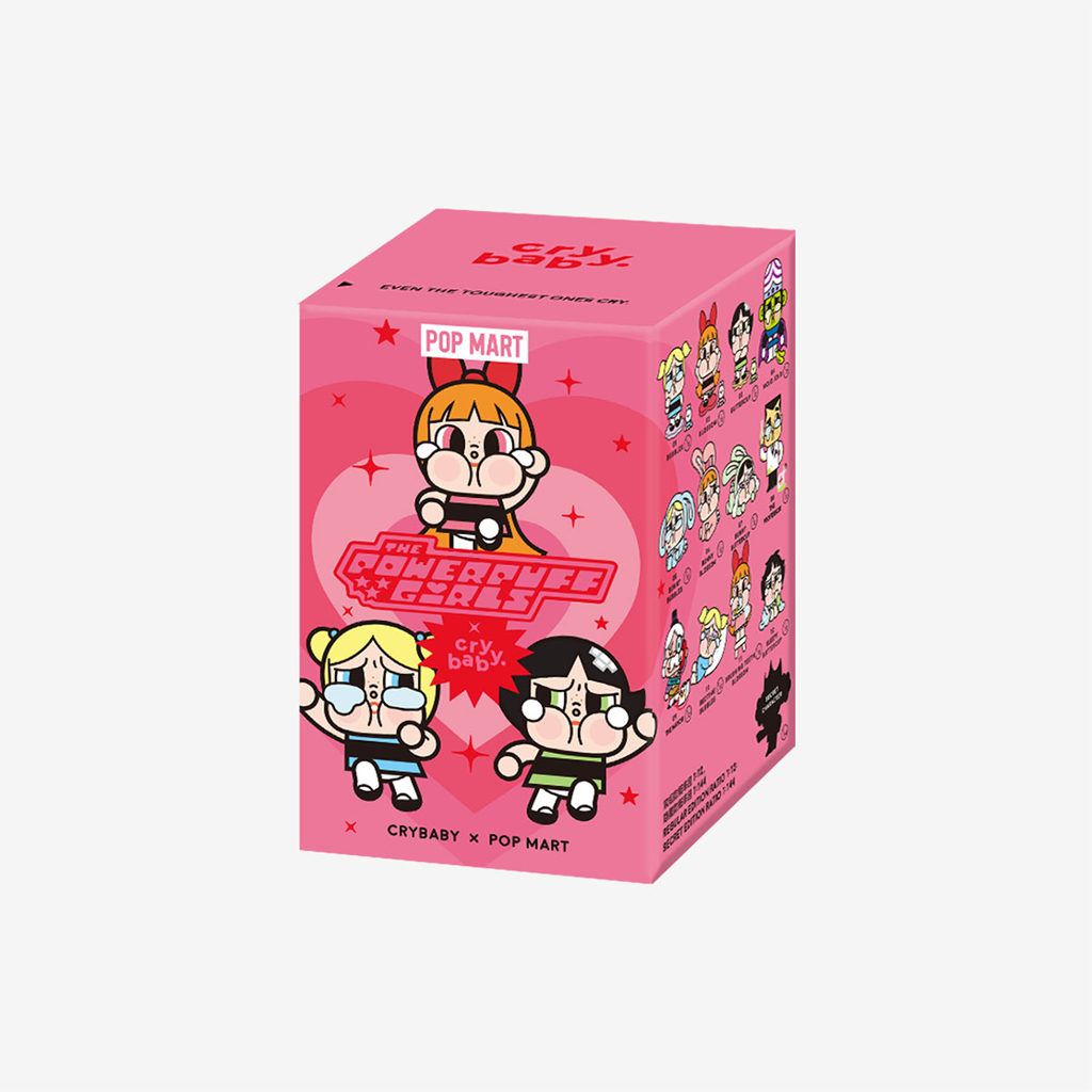 POP MART CRYBABY × Powerpuff Girls Series Figures Blind Box