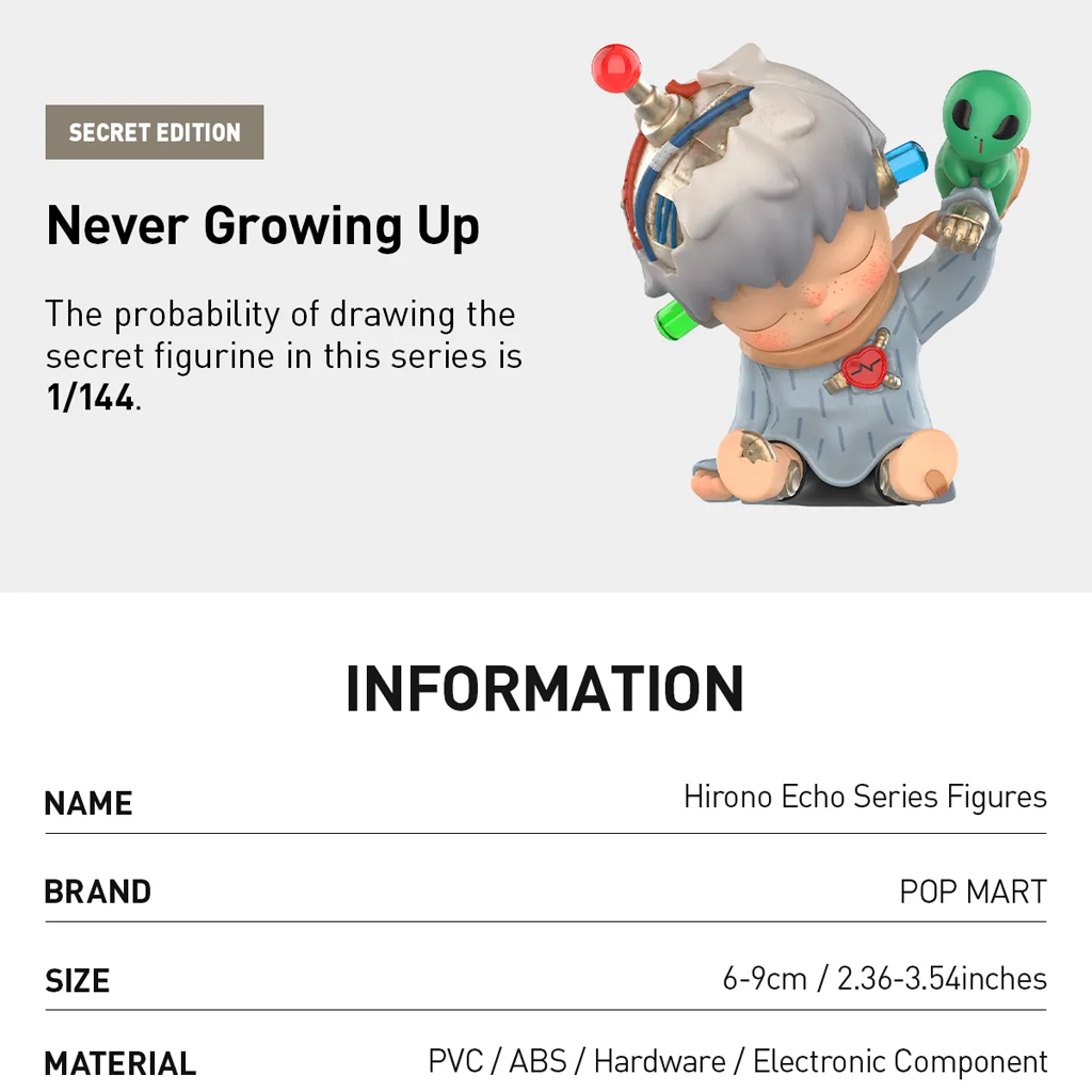 POP MART Hirono Echo Series Figures Blind Box
