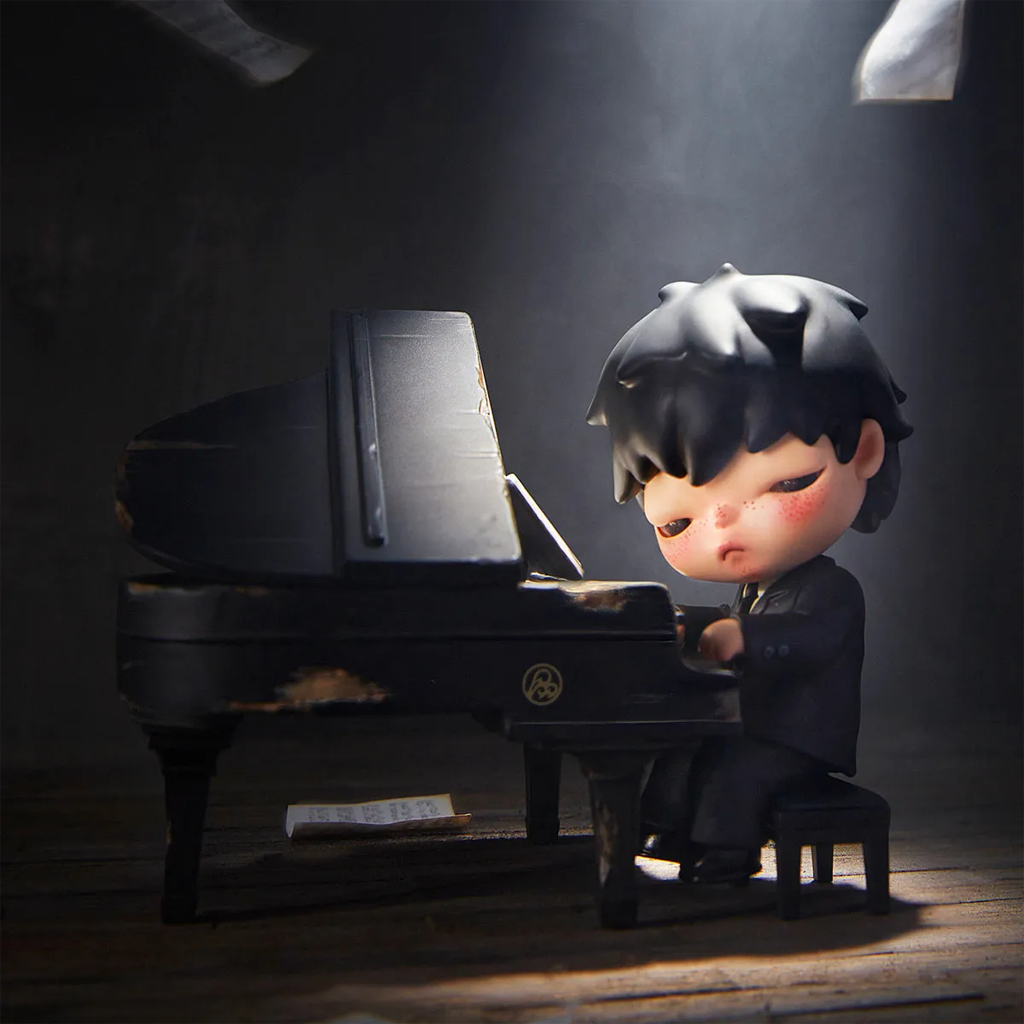 POP MART Hirono The Pianist Figure