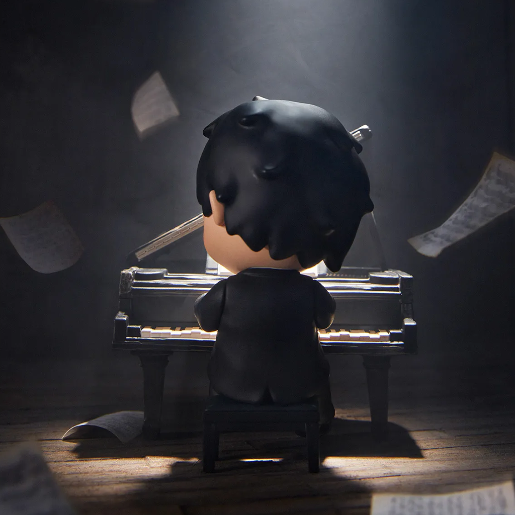 POP MART Hirono The Pianist Figure