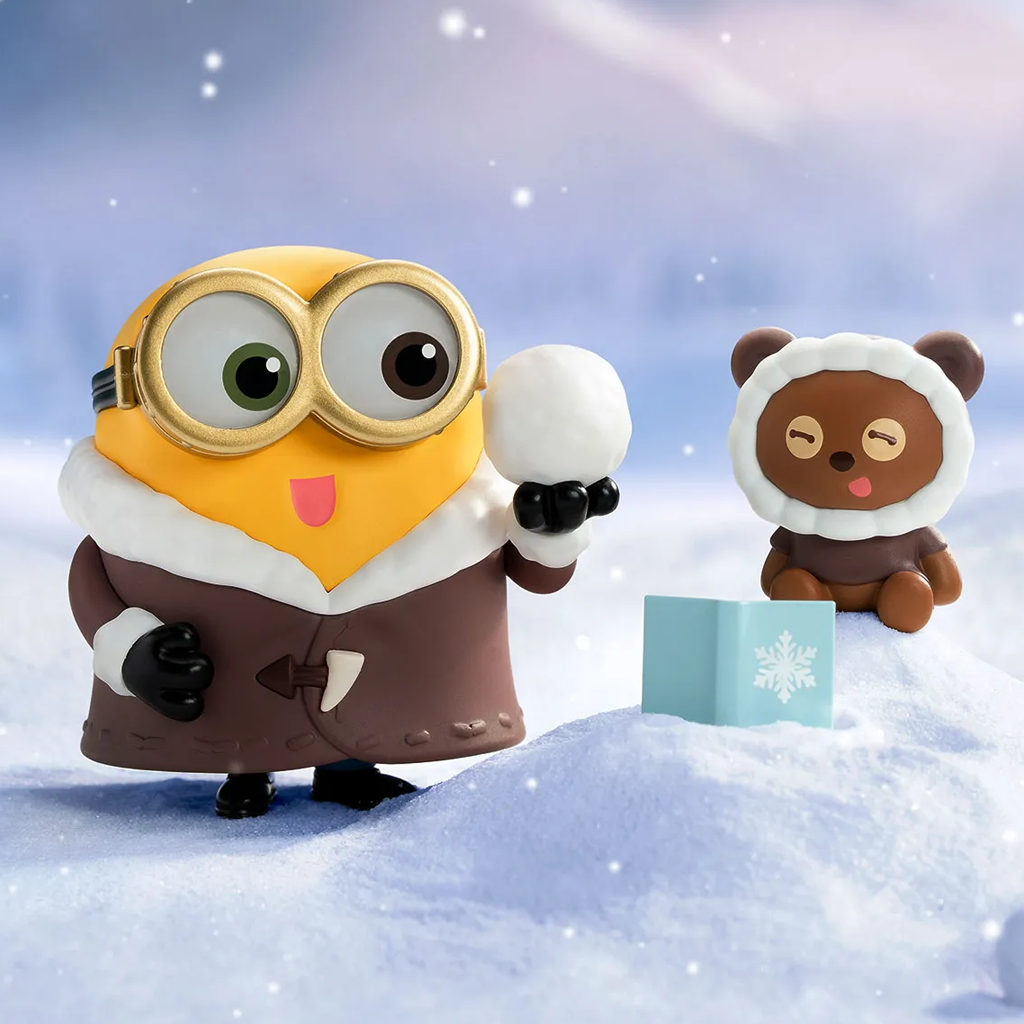 POP MART Minions Bedtime Stories by Bob and Tim Series Figures Blind Box