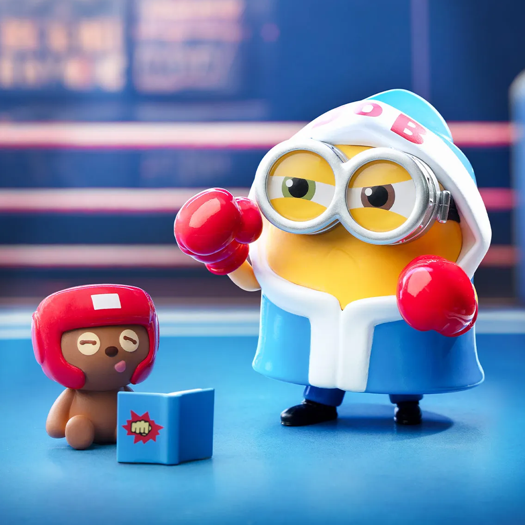 POP MART Minions Bedtime Stories by Bob and Tim Series Figures Blind Box